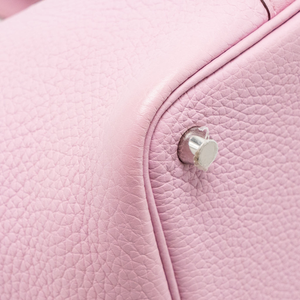 HERMES PICOTIN 18 LOCK BAG CLEMENCE MAUVE SYLVESTRE SHW