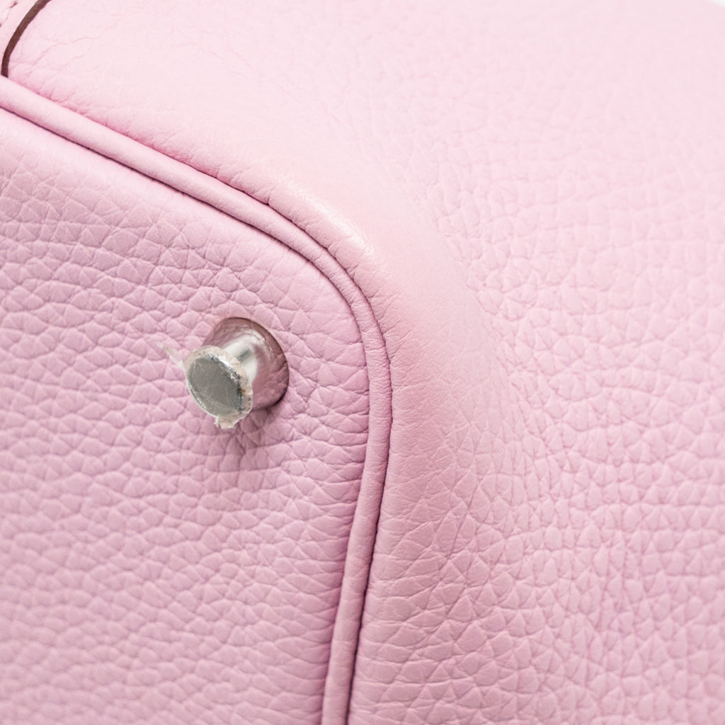 HERMES PICOTIN 18 LOCK BAG CLEMENCE MAUVE SYLVESTRE SHW