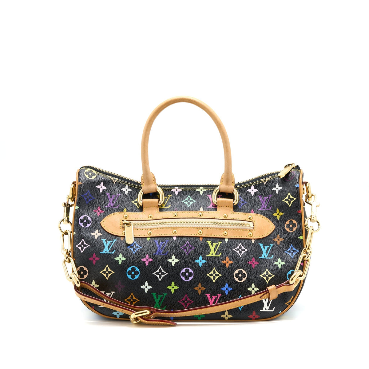 LOUIS VUITTON RITA BAG MULTICOLOUR MONOGRAM CANVAS BLACK GHW