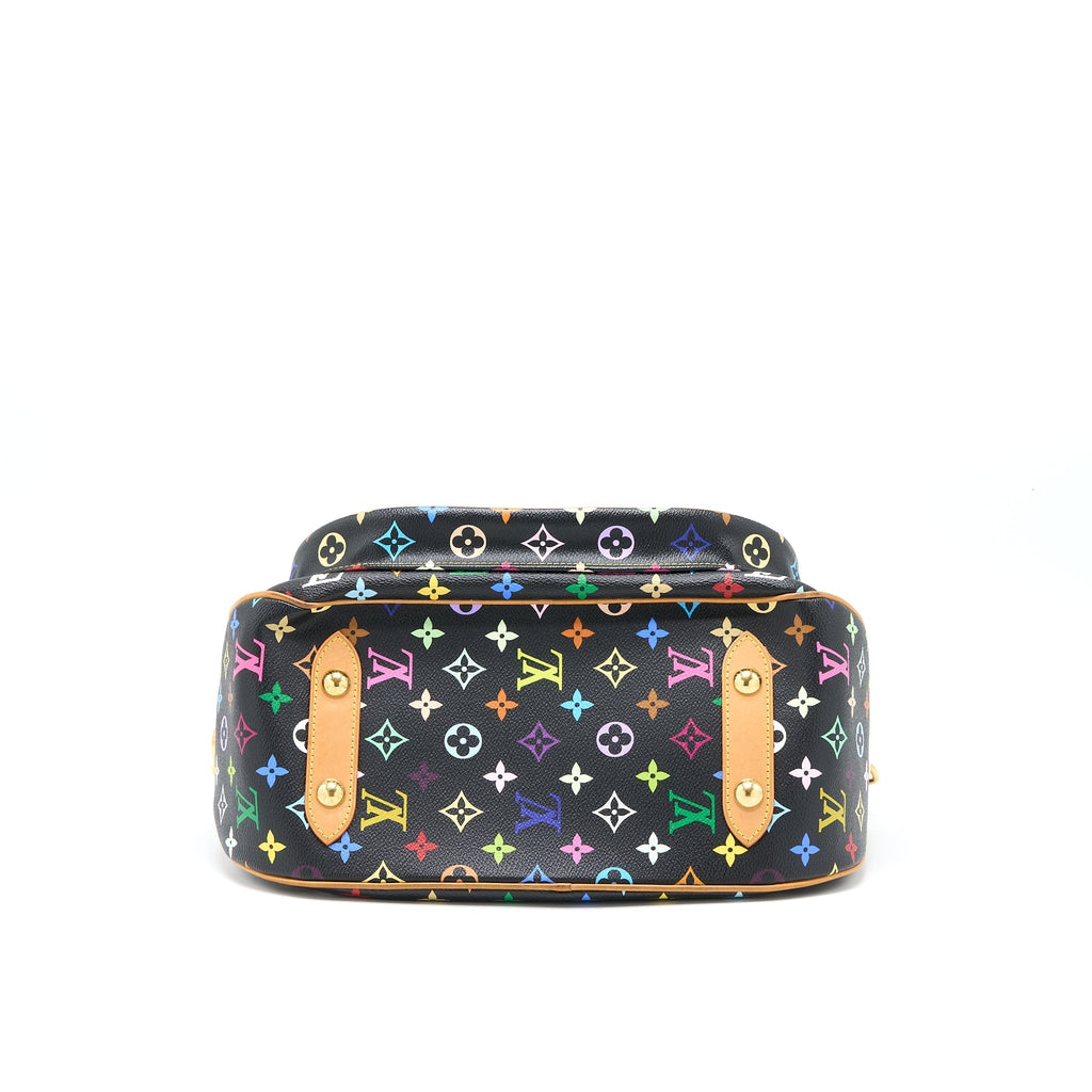 LOUIS VUITTON RITA BAG MULTICOLOUR MONOGRAM CANVAS BLACK GHW