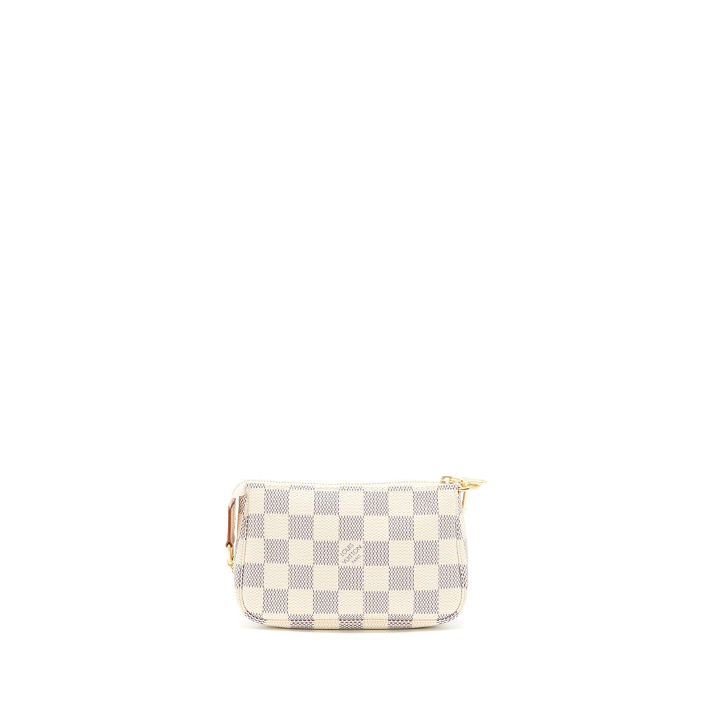LOUIS VUITTON MINI POCHETTE ACCESSORY AZUR