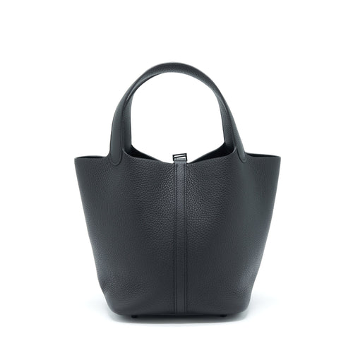 HERMES PICOTIN 22 CLEMENCE SO BLACK