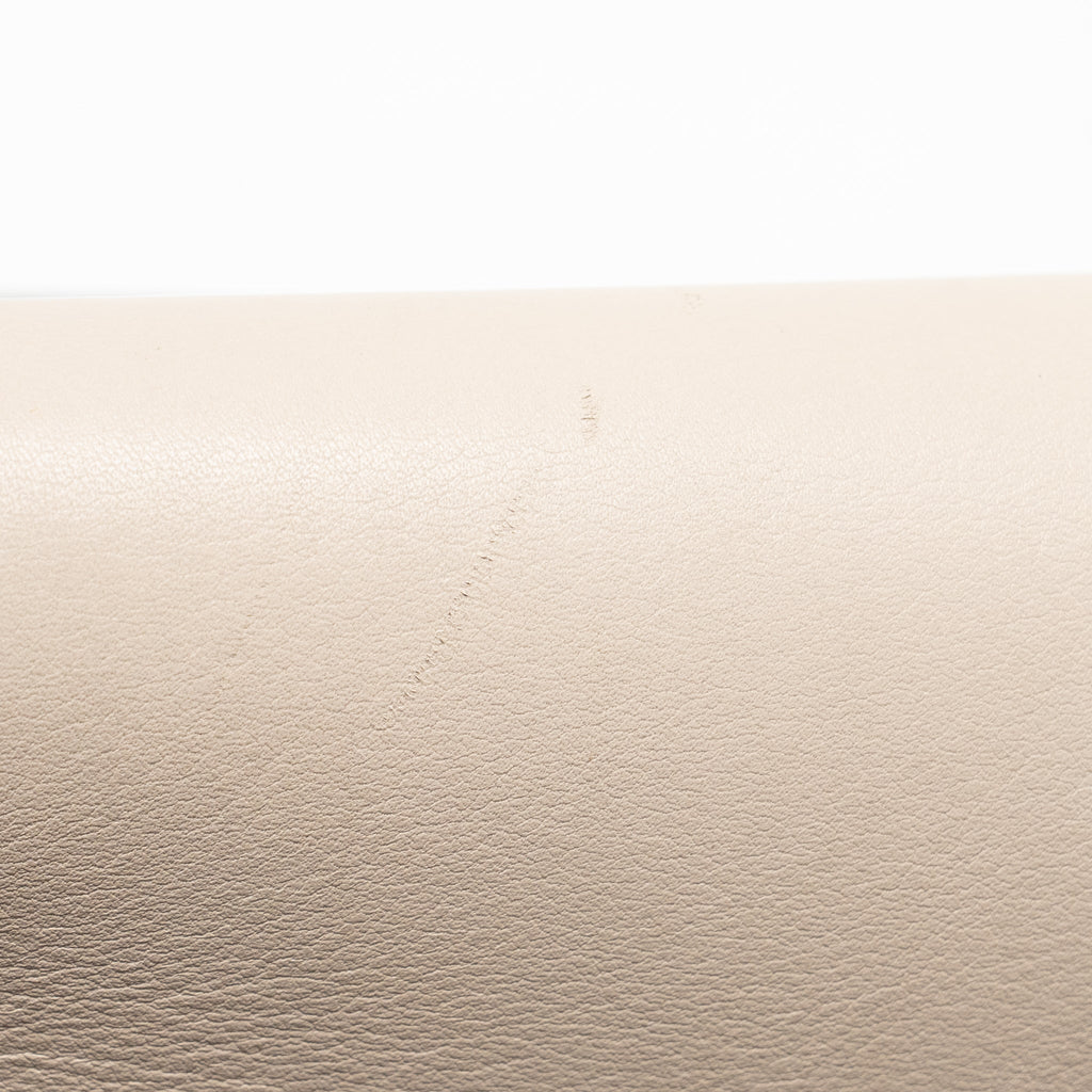 Celine Medium Frame Bag Calfskin Violet/Beige GHW
