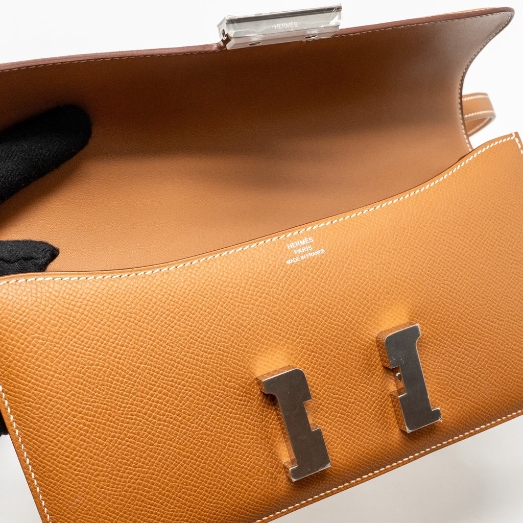 HERMES CONSTANCE ELAN EPSOM GOLD SHW