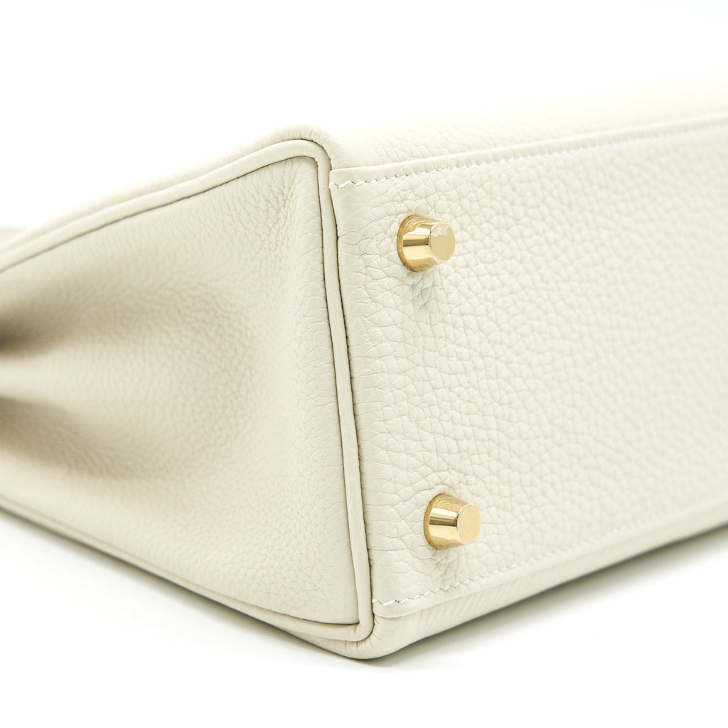 HERMES KELLY 25 TOGO CRAIE GHW