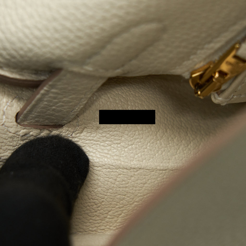 HERMES KELLY 25 TOGO CRAIE GHW