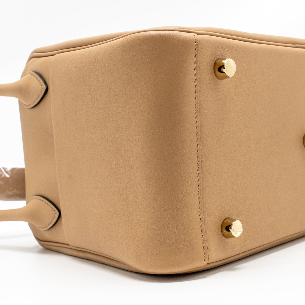HERMES LINDY 26 SWIFT CHAI / MAUVE SYLVESTRE GHW