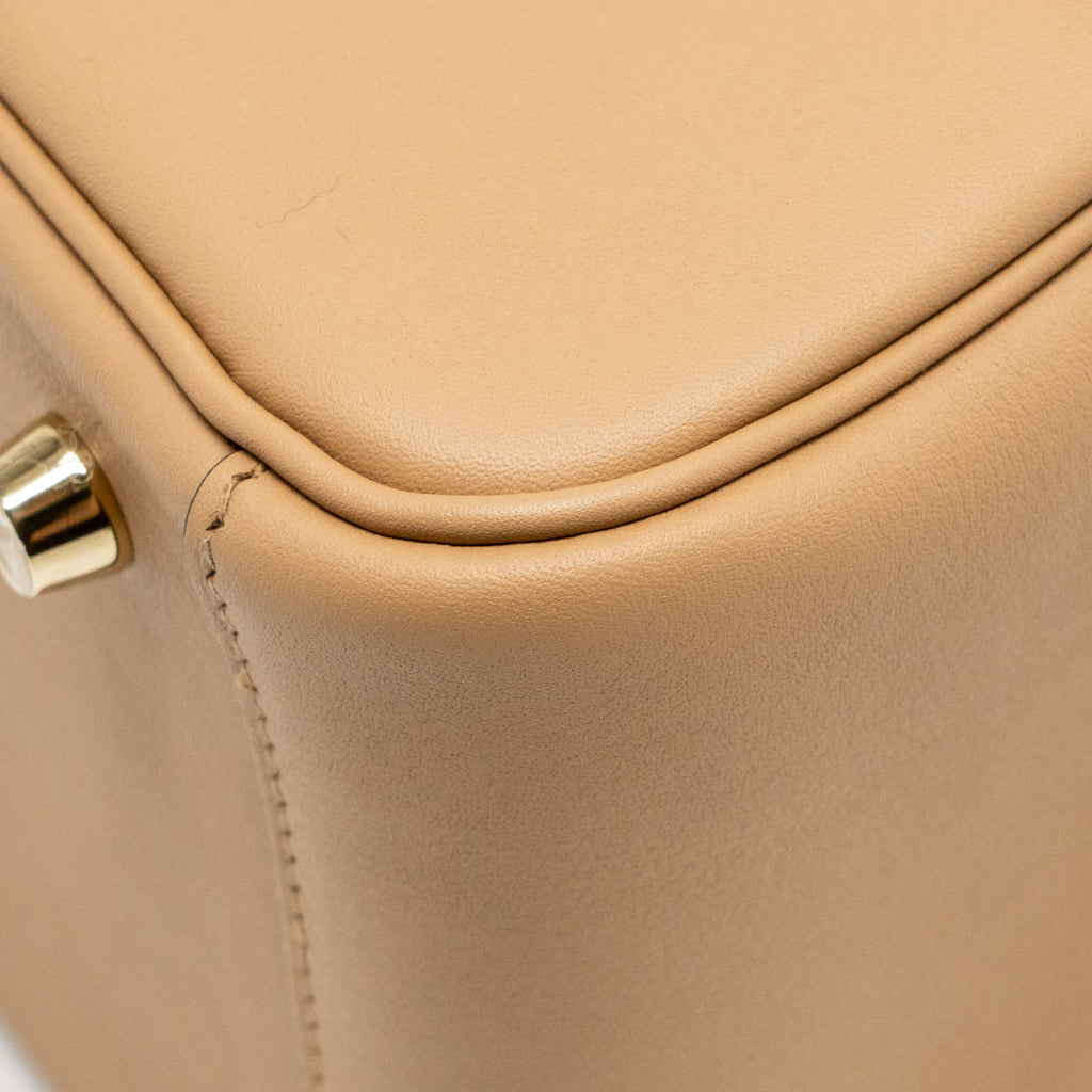 HERMES LINDY 26 SWIFT CHAI / MAUVE SYLVESTRE GHW