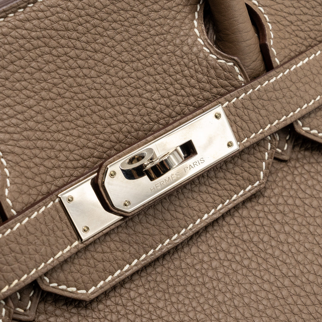 Hermes Birkin 30 togo Etoupe SHW
