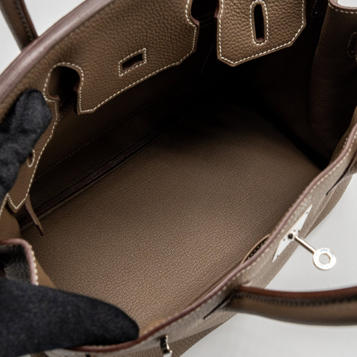 Hermes Birkin 30 togo Etoupe SHW