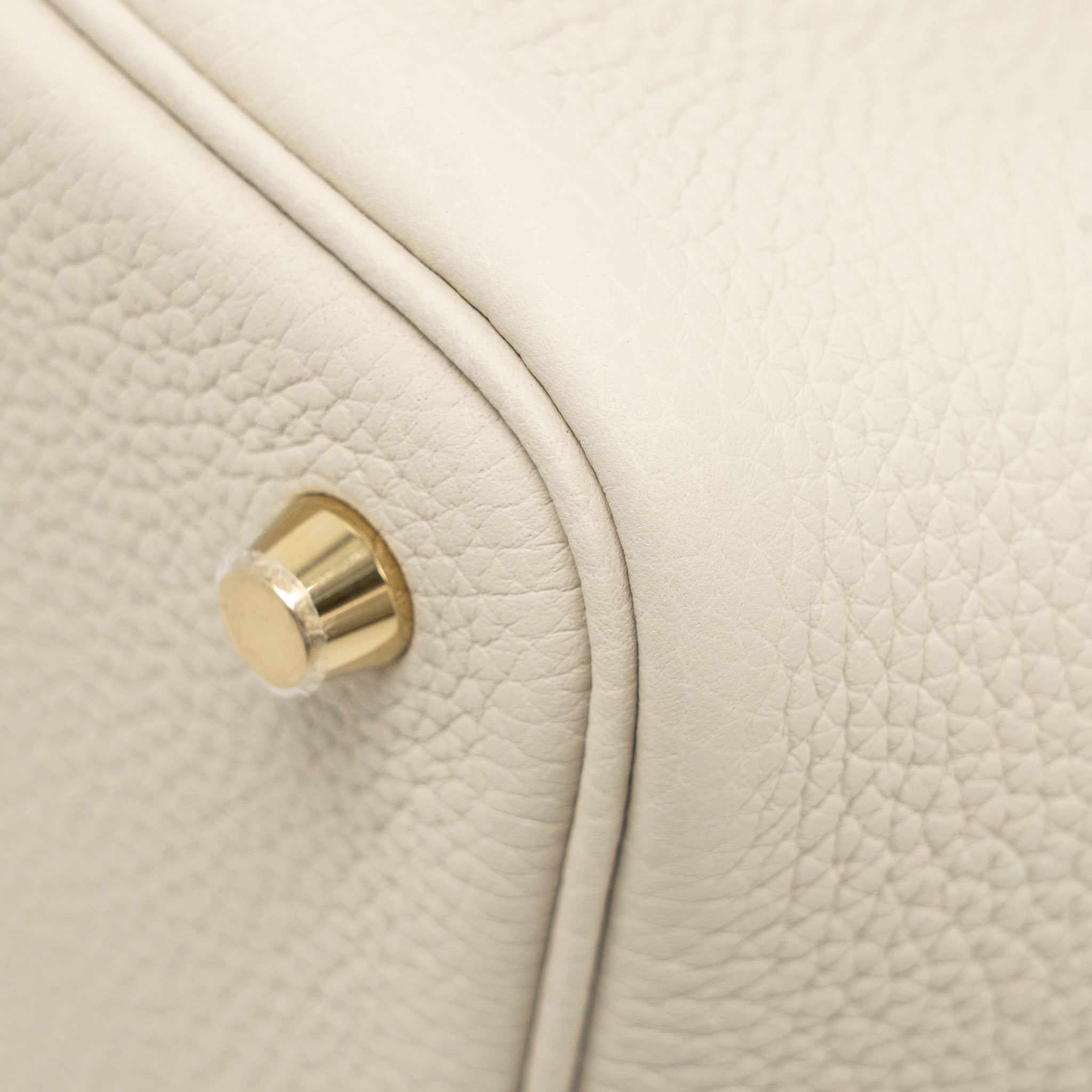 HERMES PICOTIN 18 LOCK BAG CLEMENCE BETON GHW