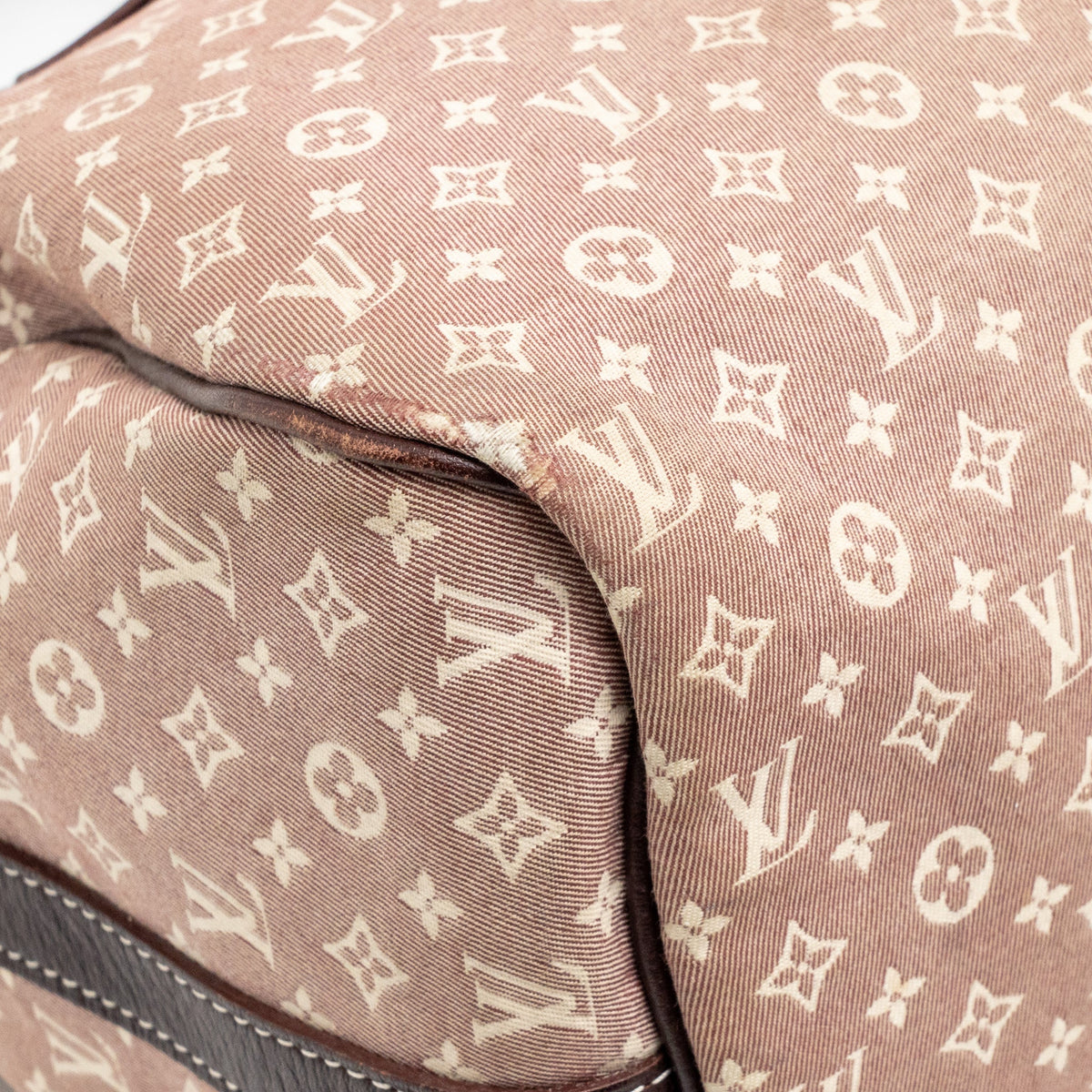 Louis Vuitton Speedy 30 Bandouliere Sepia Monogram Idylle Burgundy GHW