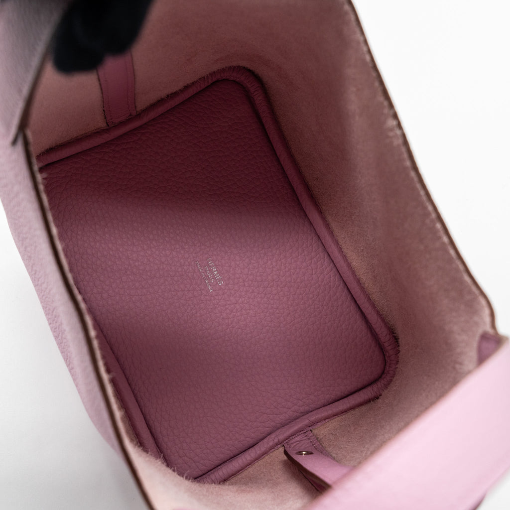 HERMES PICOTIN 18 CLEMENCE MAUVE SYLVESTER SHW