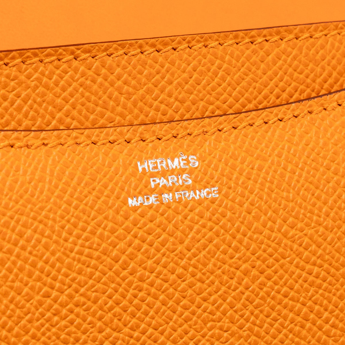 Hermes mini constance epsom orange SHW
