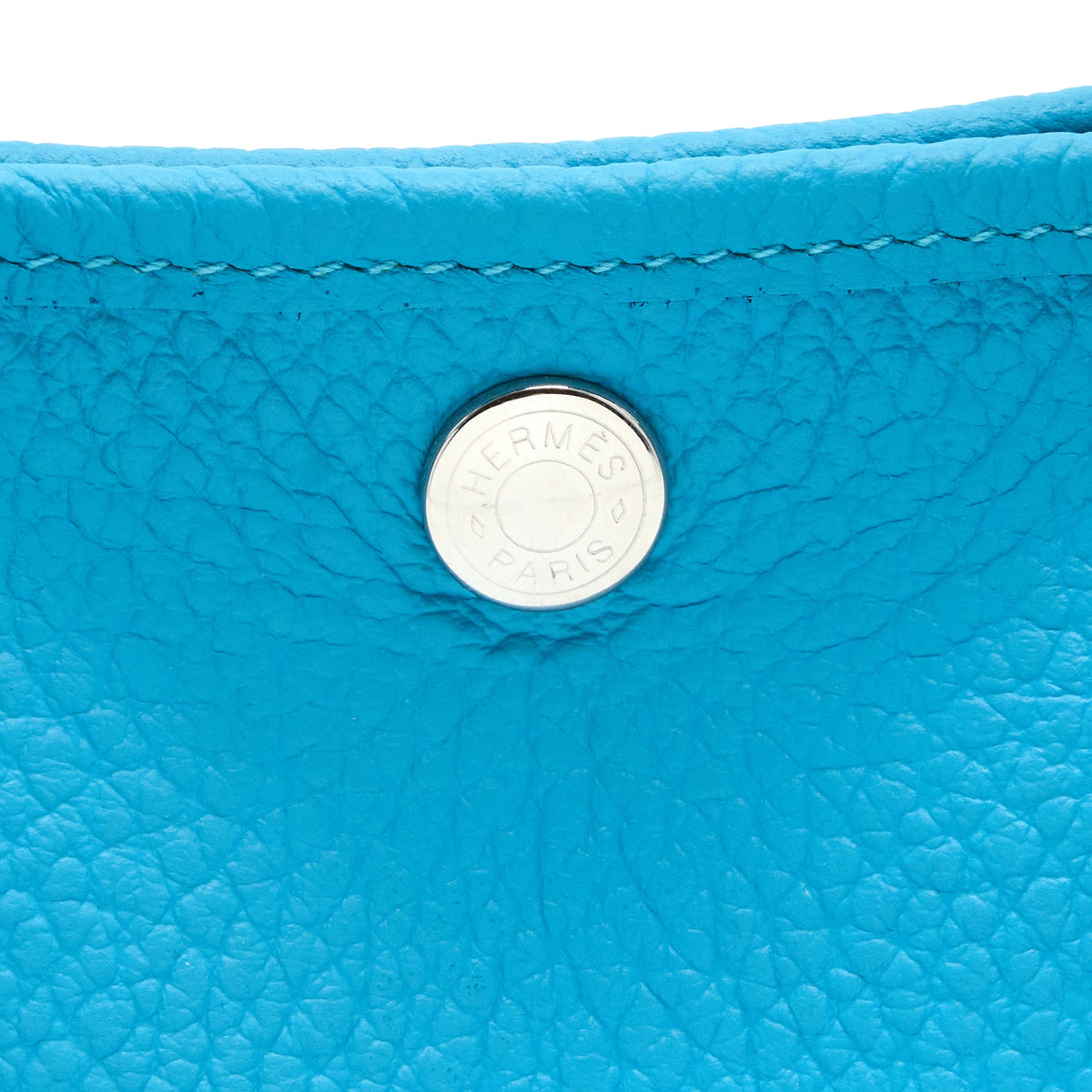 Hermes Garden Party 30 Country P3 Blue du Nord SHW