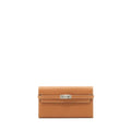 HERMES KELLY LONG WALLET EPSOM GOLD SHW