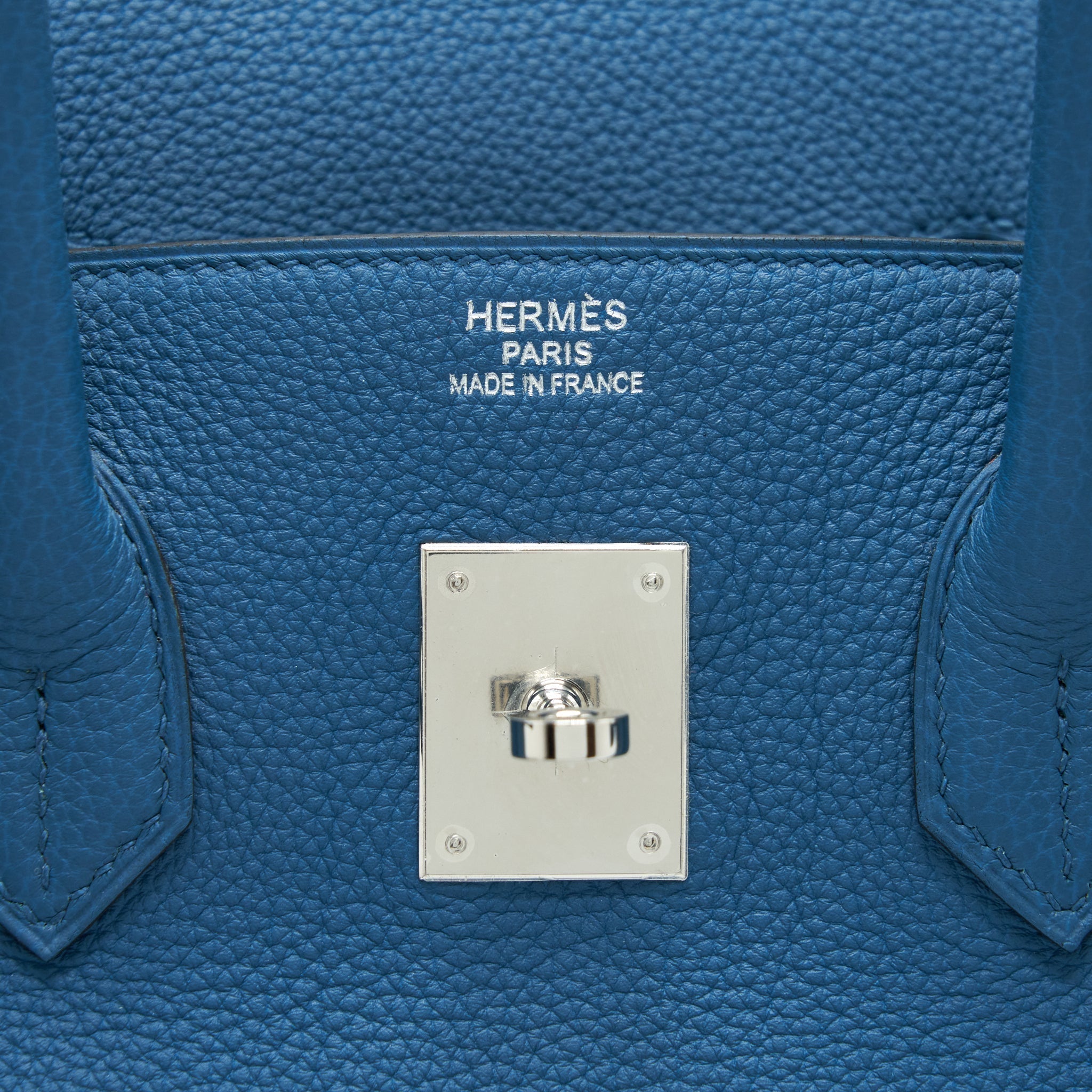 HERMES BIRKIN 35 TOGO BLEU COBALT SHW