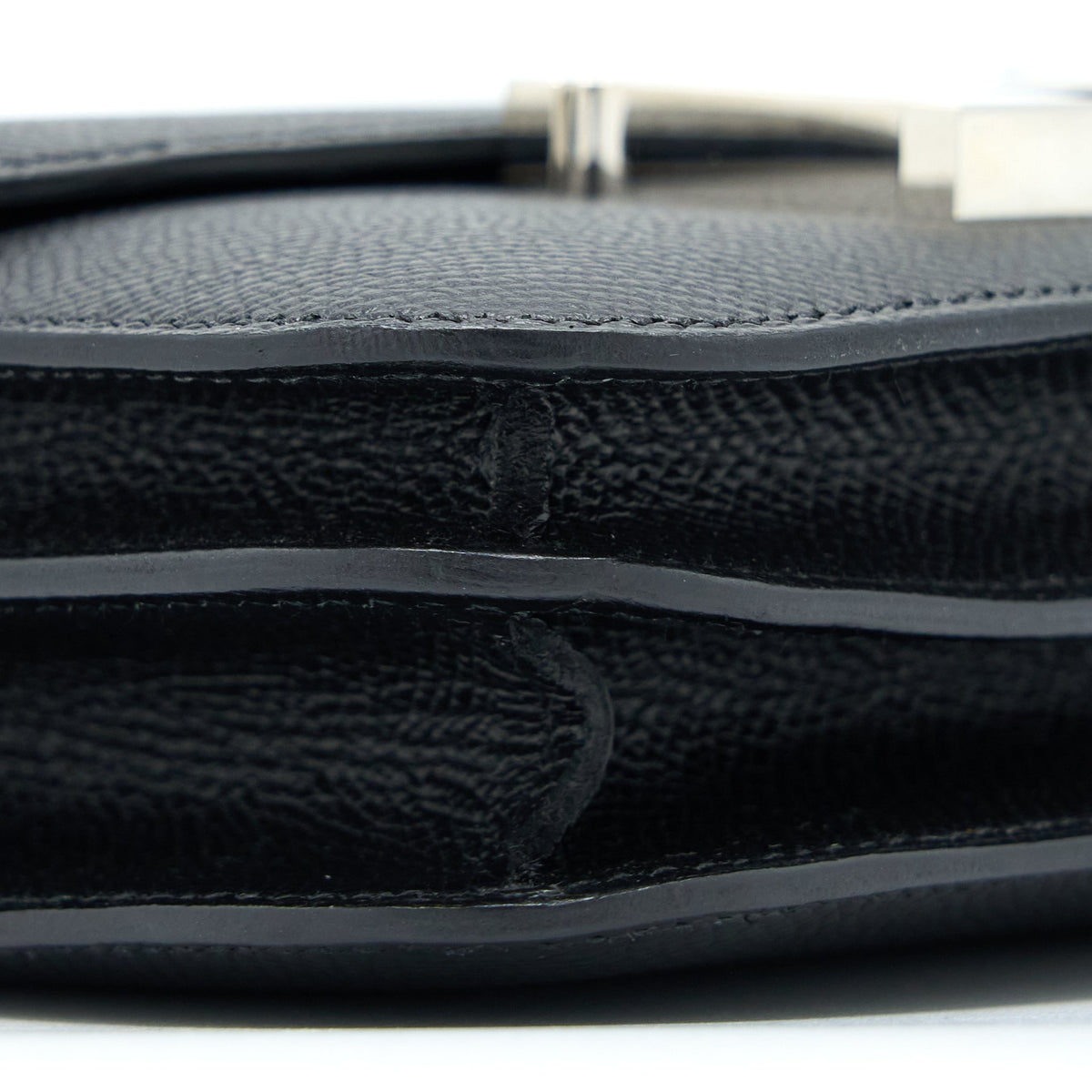 Hermes Mini Constance Epsom Black SHW