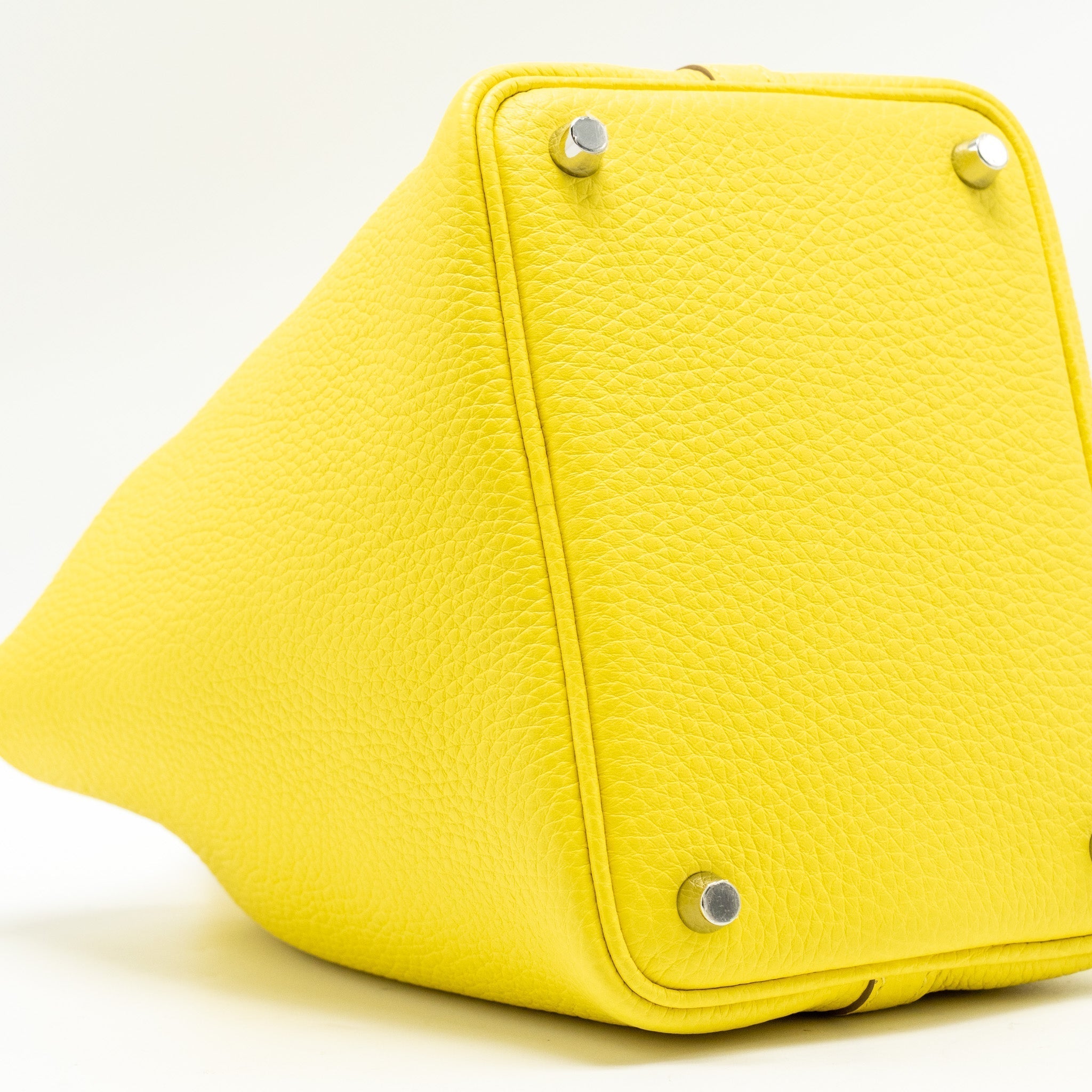 HERMES PICOTIN 18 LOCK BAG CLEMENCE LIME SHW