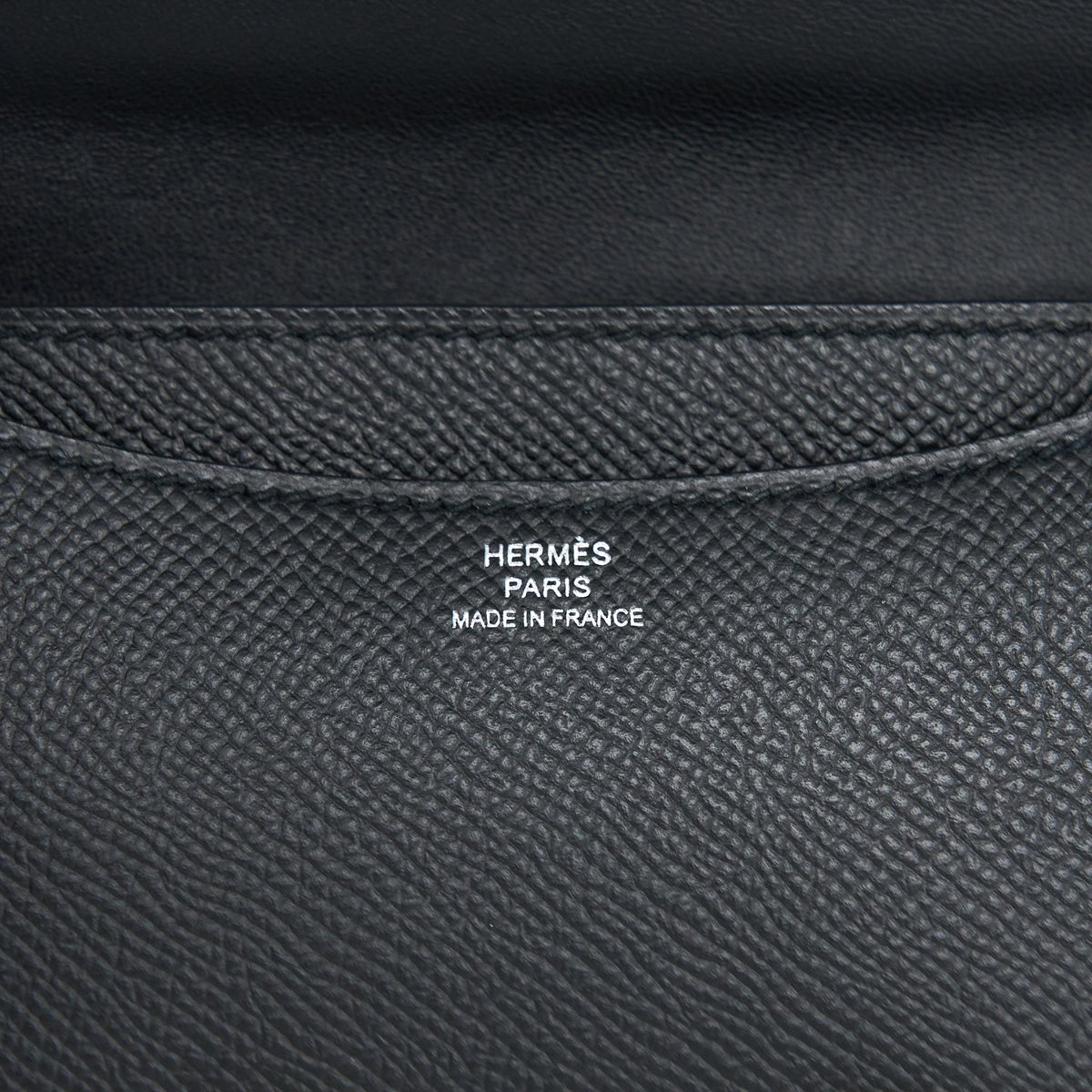 Hermes Mini Constance Epsom Black SHW