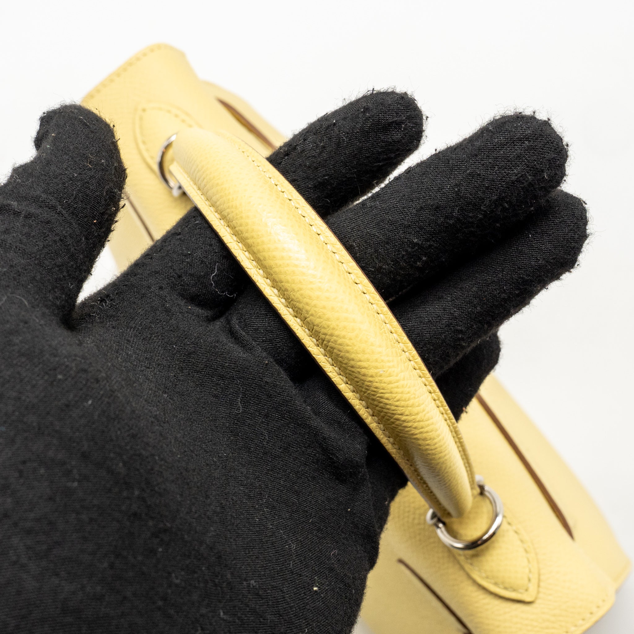 HERMES KELLY 25 EPSOM JAUNE POUSSIN SHW