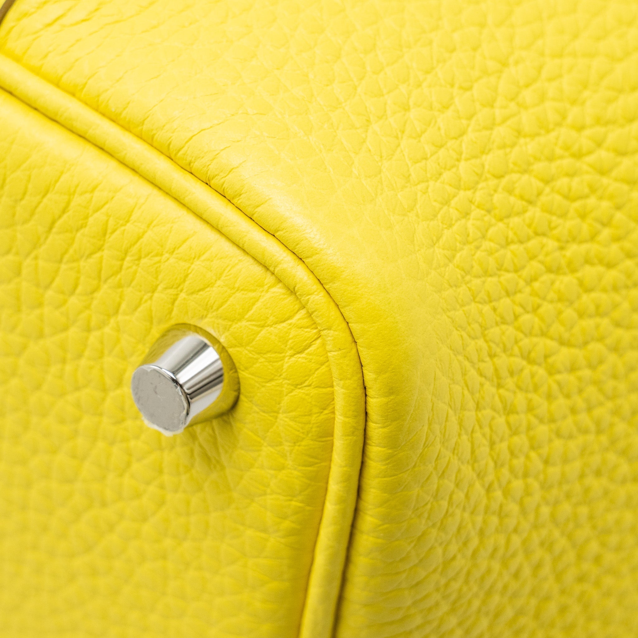 HERMES PICOTIN 18 LOCK BAG CLEMENCE LIME SHW
