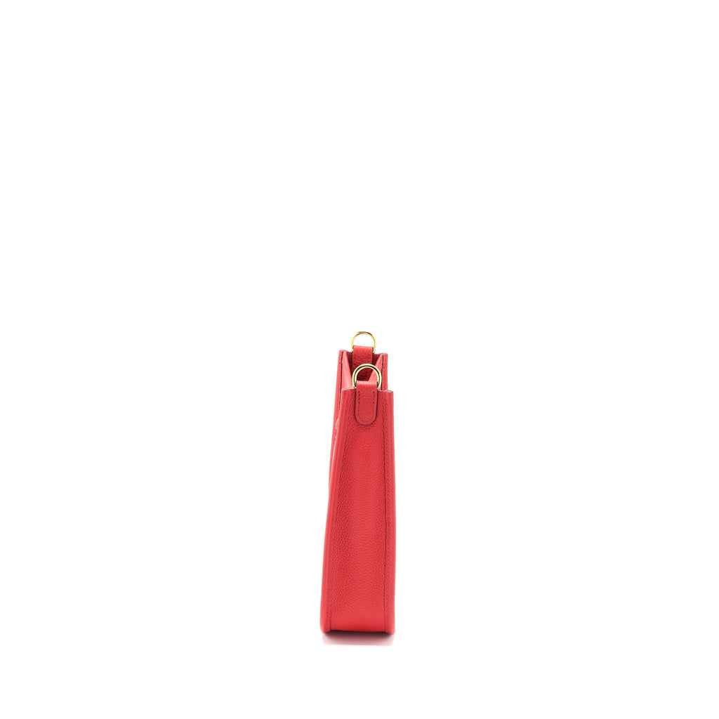 Hermes Mini Evelyne Taurillon Maurice Coeur/Coeu Frid GHW