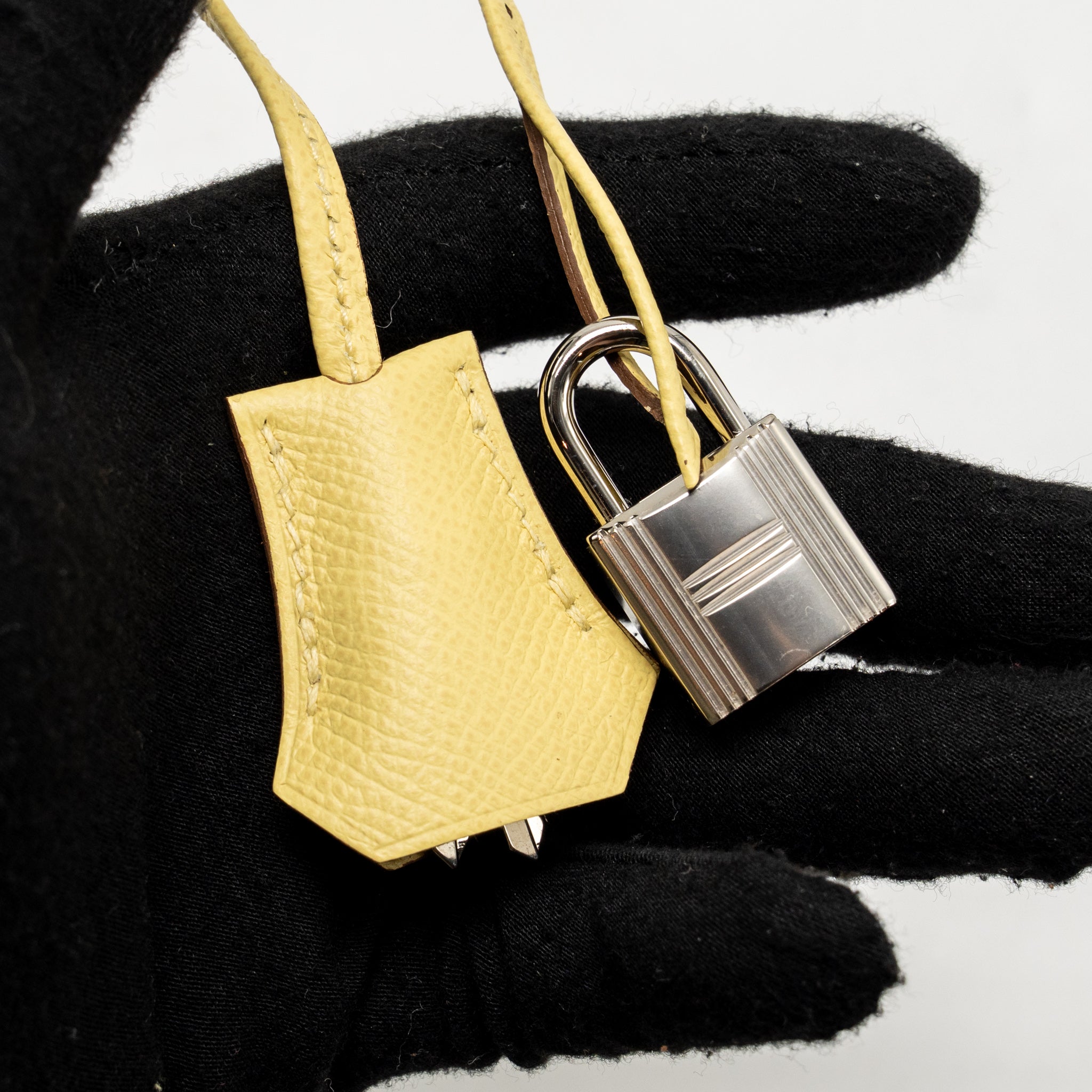 HERMES KELLY 25 EPSOM JAUNE POUSSIN SHW