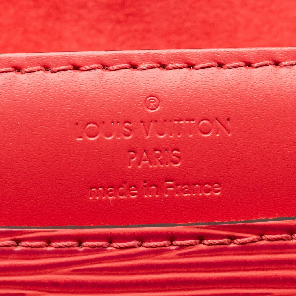 LOUIS VUITTON LOUISE CLUTCH PM EPI PINK SHW