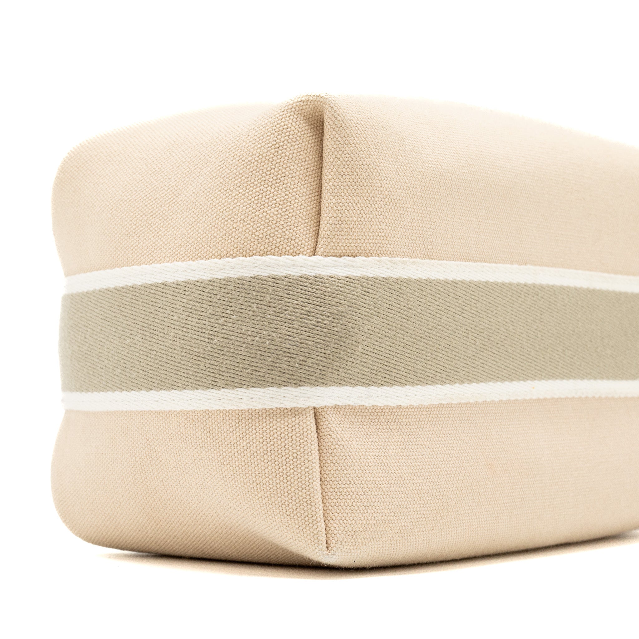 HERMES TROUSSE DE TOILETTE BRIDE A BRAC PM CANVAS NATURAL SHW