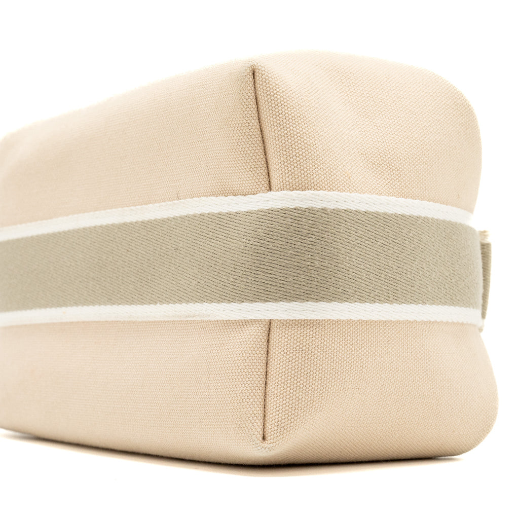 HERMES TROUSSE DE TOILETTE BRIDE A BRAC PM CANVAS NATURAL SHW