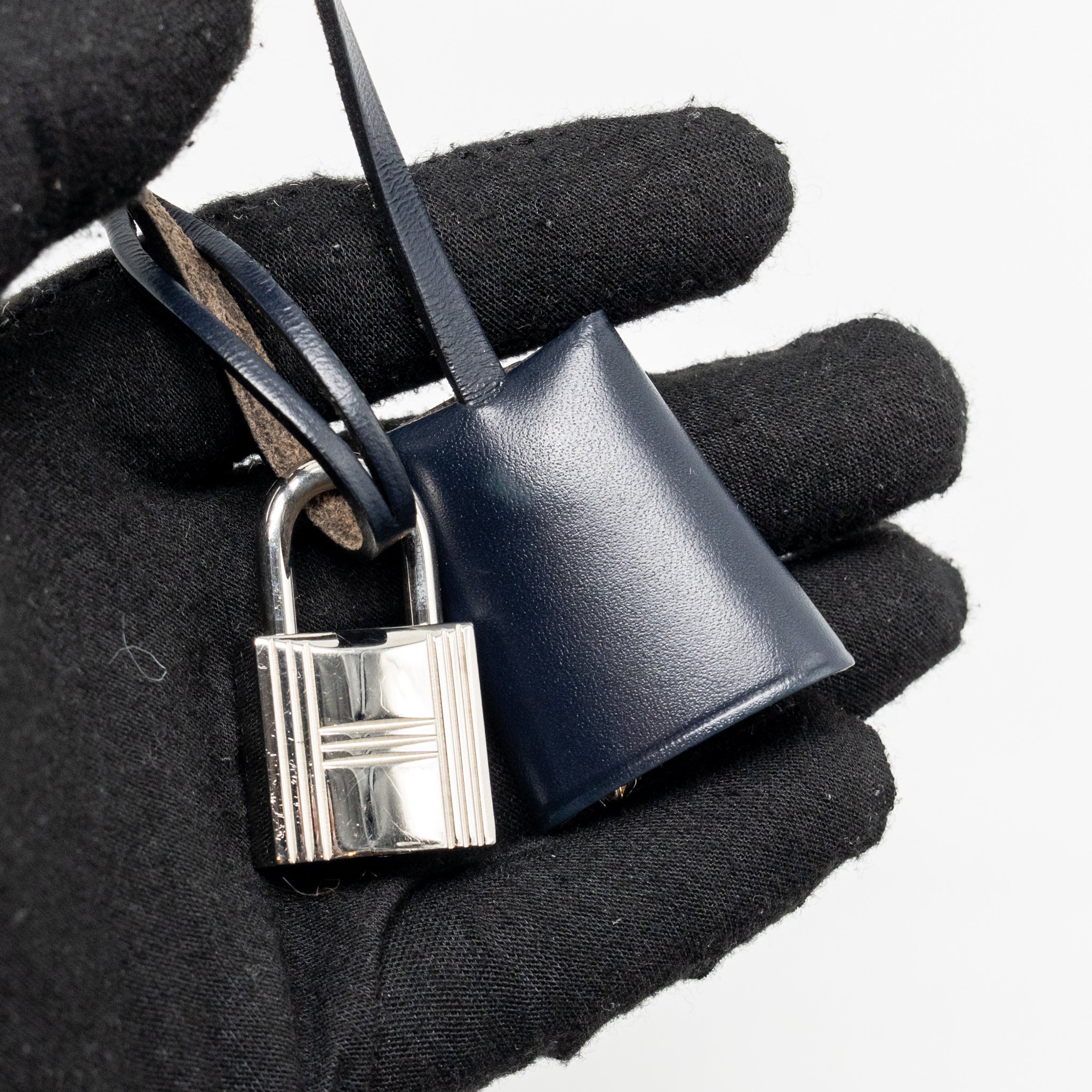HERMES HERBAG 31 ZIP BAG CANVAS/HUNTER LEATHER BLEU ELECTRIQUE/BLEU INDIGO SHW