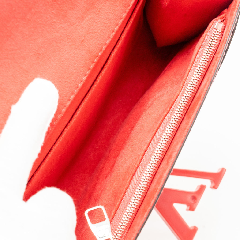 LOUIS VUITTON LOUISE CLUTCH PM EPI PINK SHW