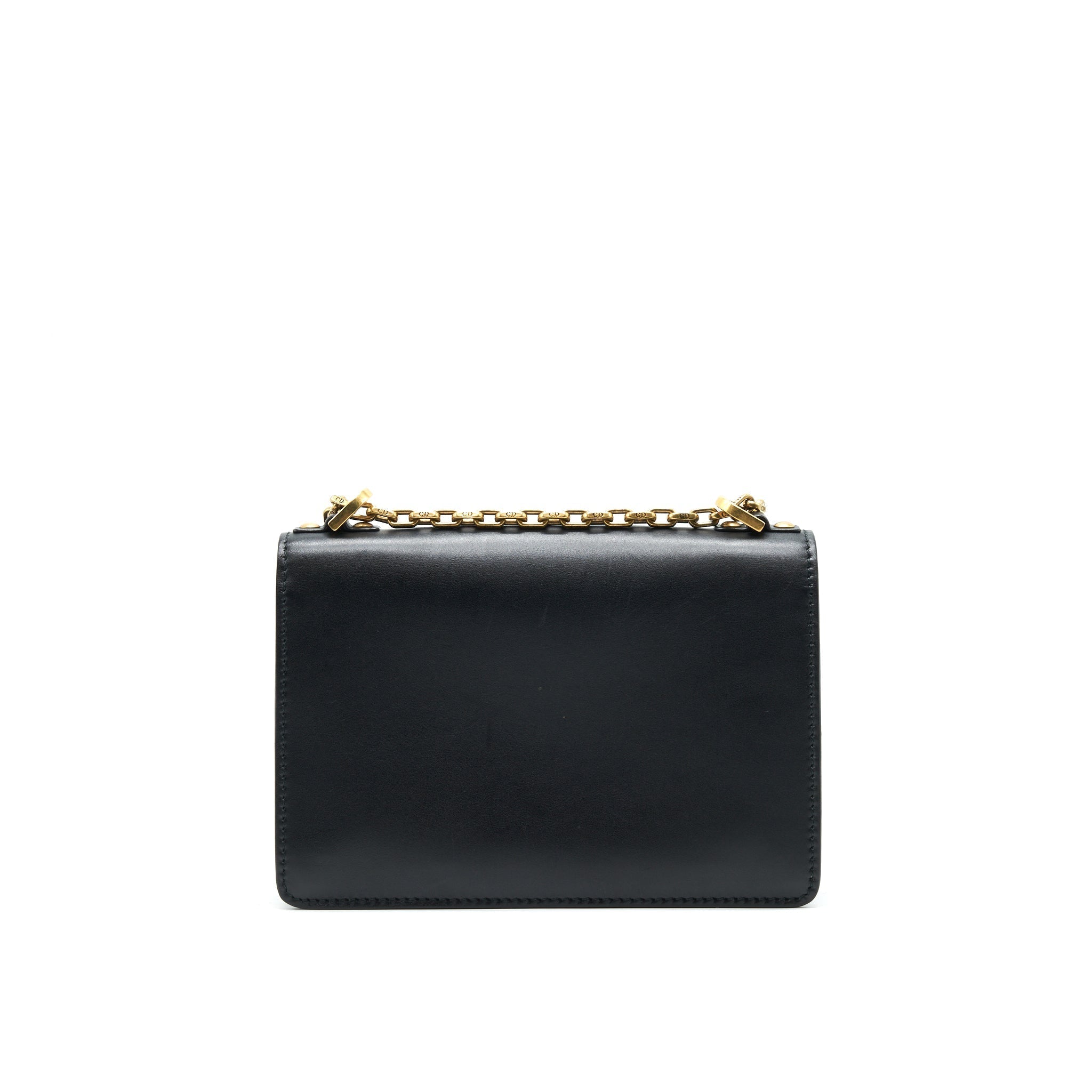 DIOR J'ADIOR MEDIUM FLAP BAG WITH CHAIN BLACK GHW