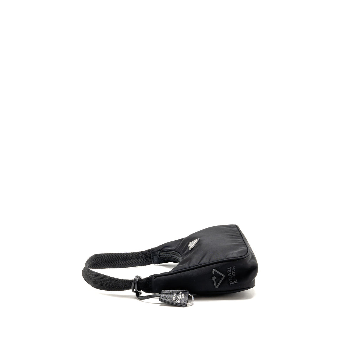 Prada Re-Edition 2000 Re-Nylon Mini Bag Black SHW
