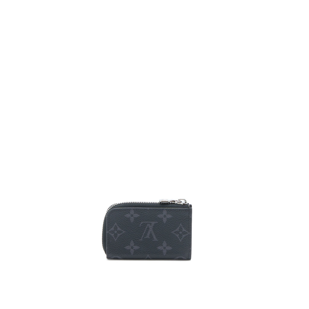 LOUIS VUITTON ZIP CARDHOLDER MONOGRAM ECLIPSE CANVAS SHW