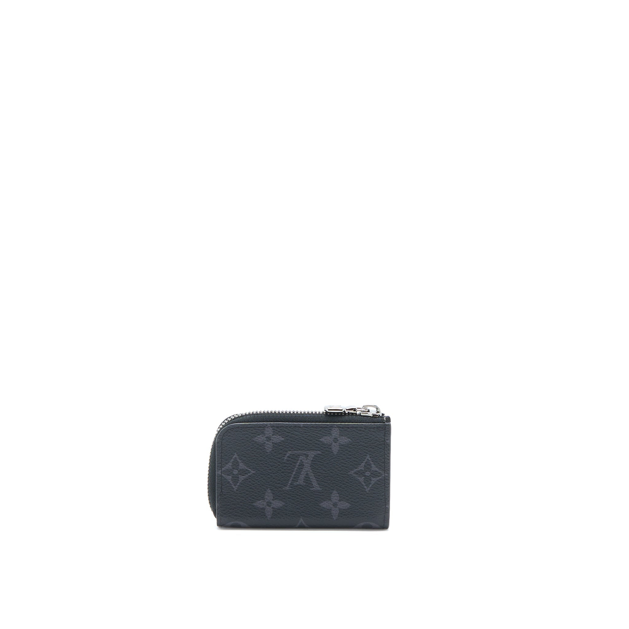 LOUIS VUITTON ZIP CARDHOLDER MONOGRAM ECLIPSE CANVAS SHW