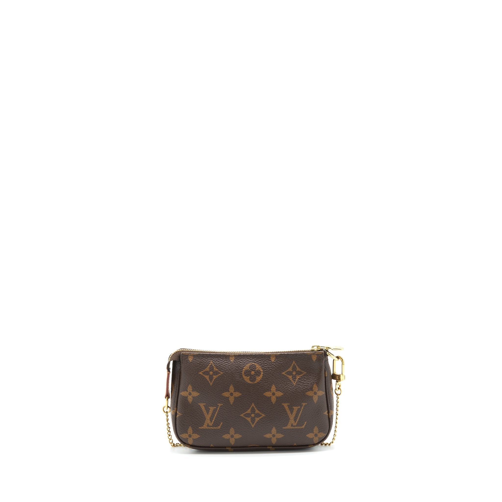 LOUIS VUITTON MINI POCHETTE MONOGRAM CANVAS GHW
