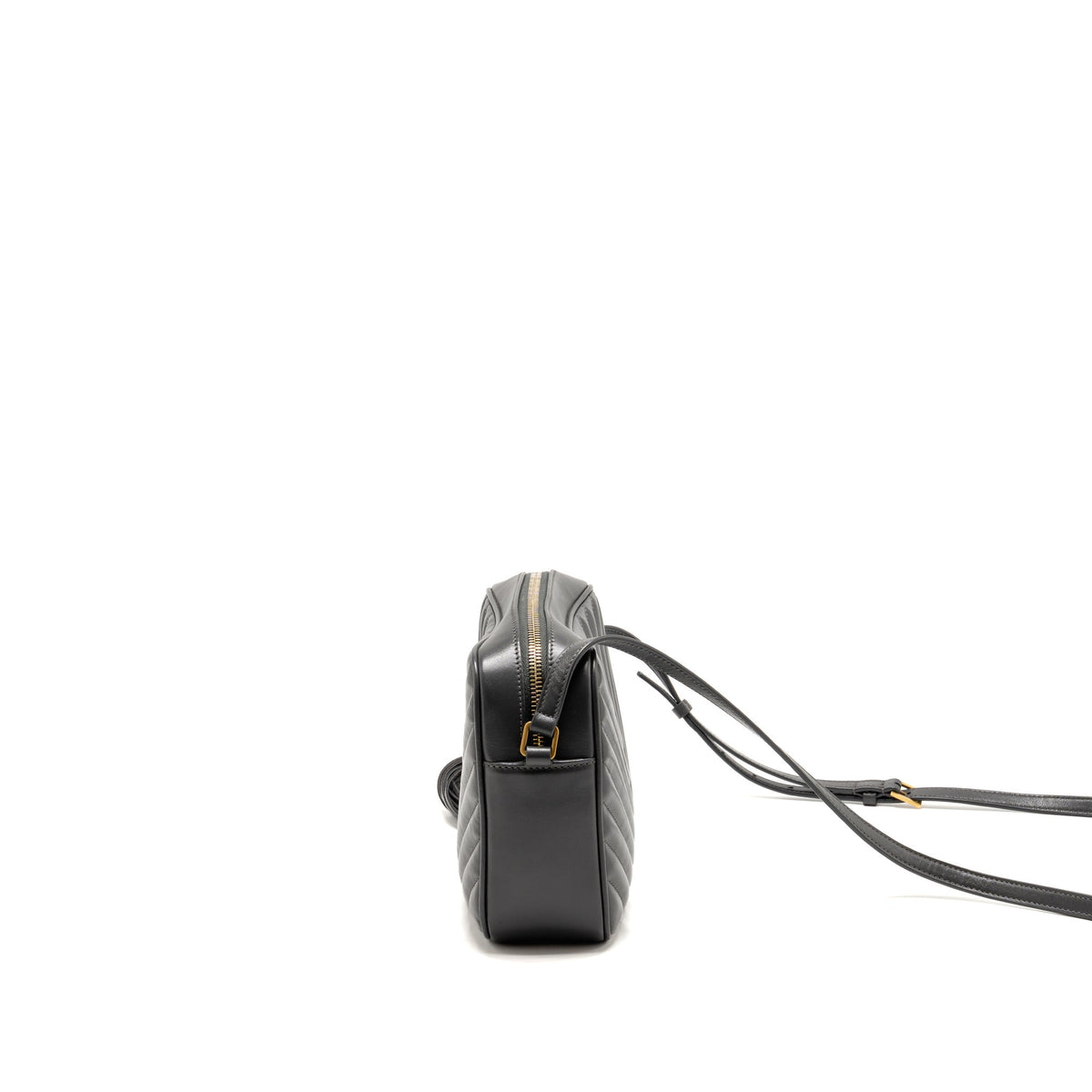 Saint Laurent/YSL Lou Camera Bag Calfskin Slight Grey GHW