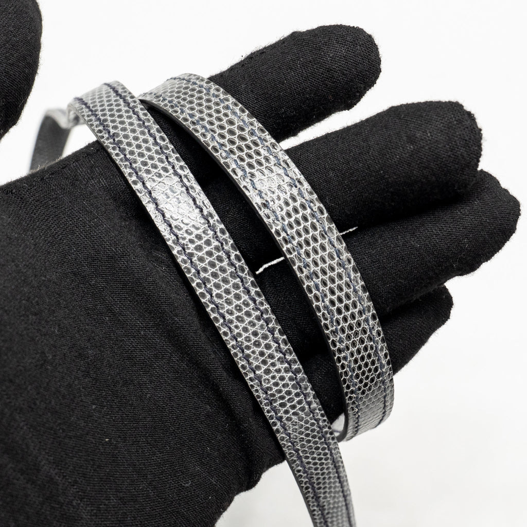 HERMES MINI CONSTANCE LIZARD NILOTICUS ARDOISE SHW