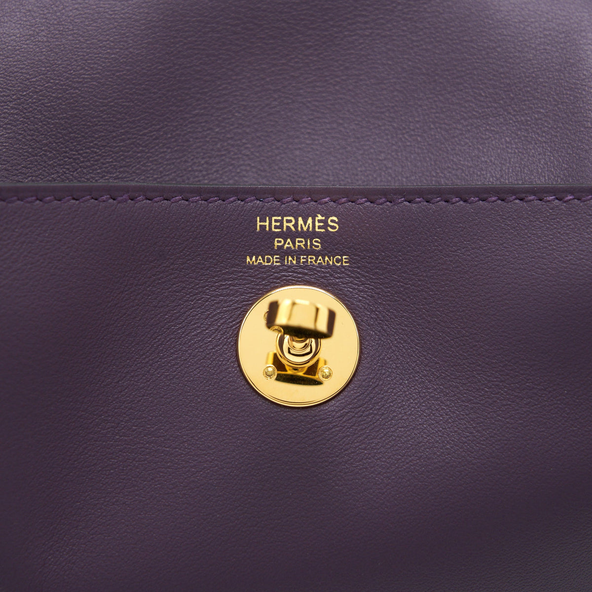 Hermes Mini Lindy Swift Cassis/Bleu Royal GHW