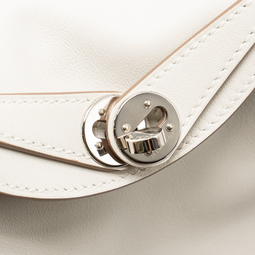 HERMES MINI LINDY SWIFT GRIS PALE / GRIS MEYER SHW
