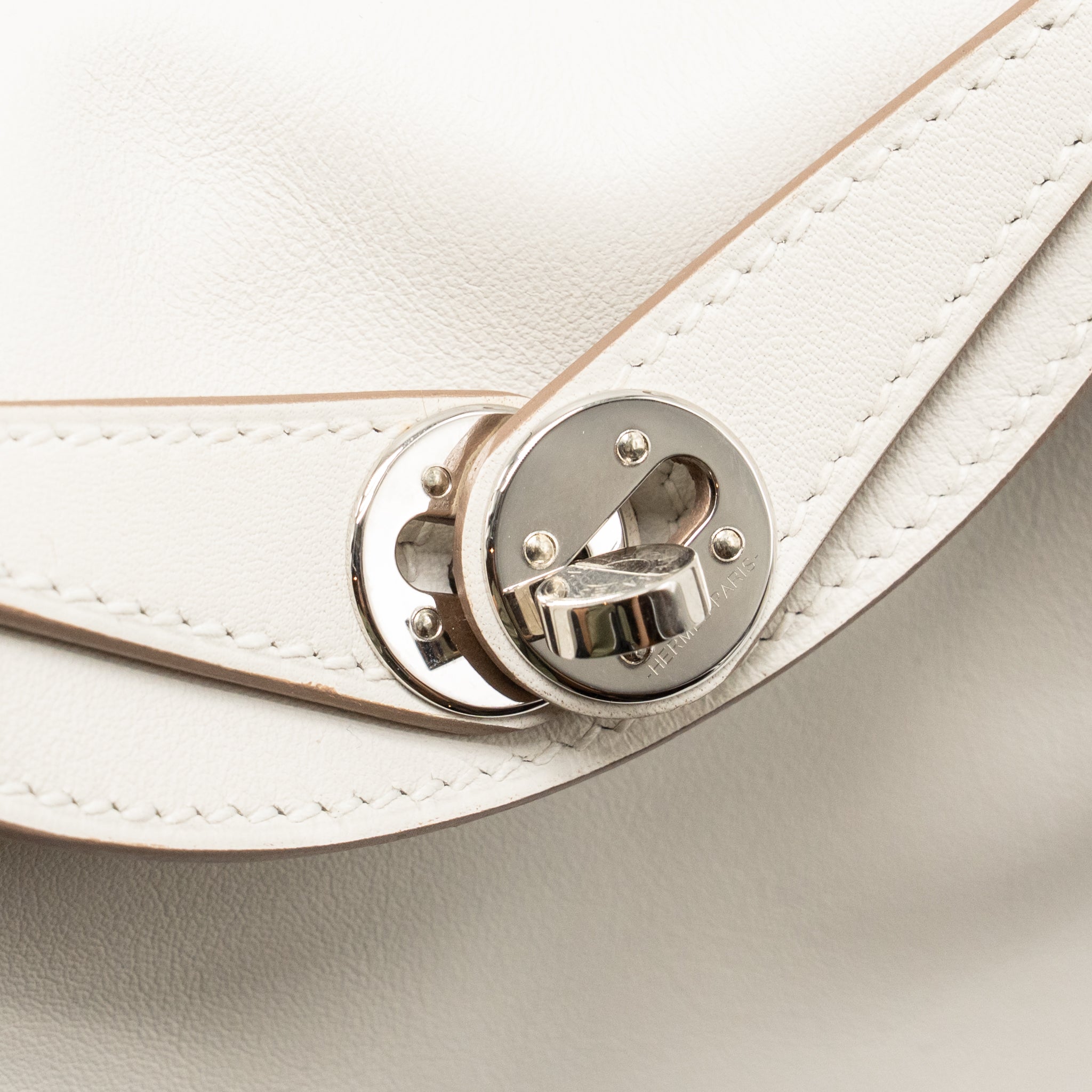 HERMES MINI LINDY SWIFT GRIS PALE / GRIS MEYER SHW