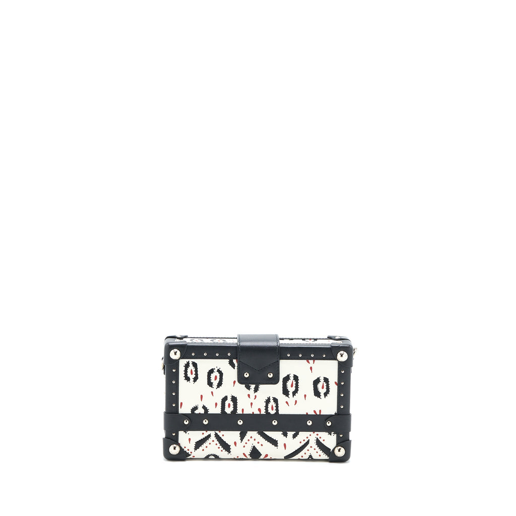LOUIS VUITTON PETIT MALLET LIMITED EDITION BLACK / WHITE SHW