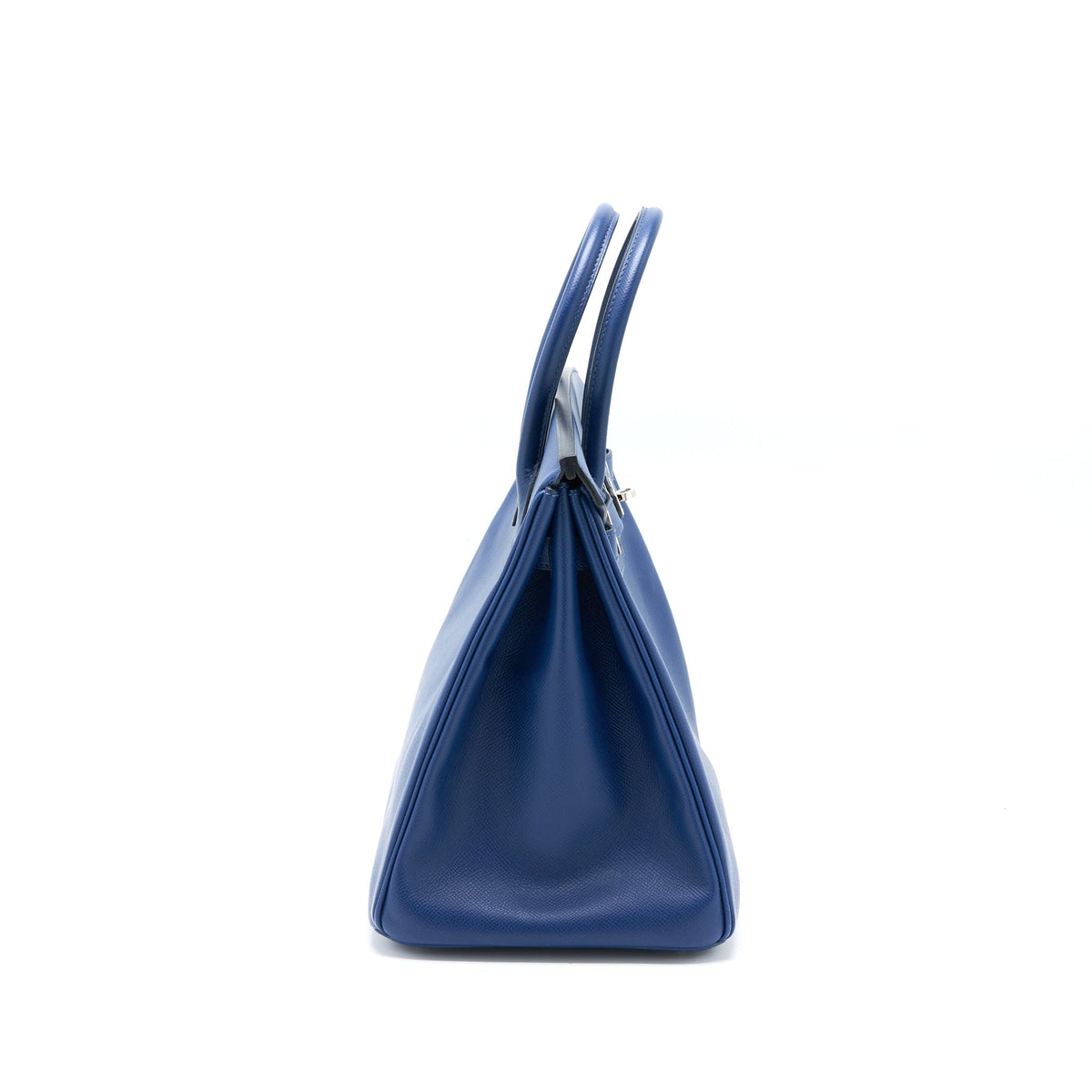Hermes Birkin 35 Epsom Blue De Malte SHW