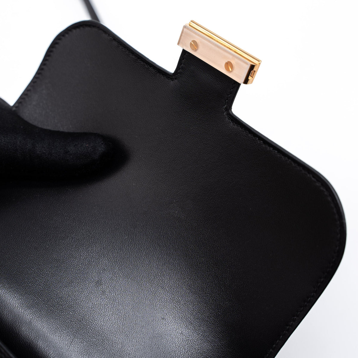 Hermes Constance Mini Epsom Black RGHW