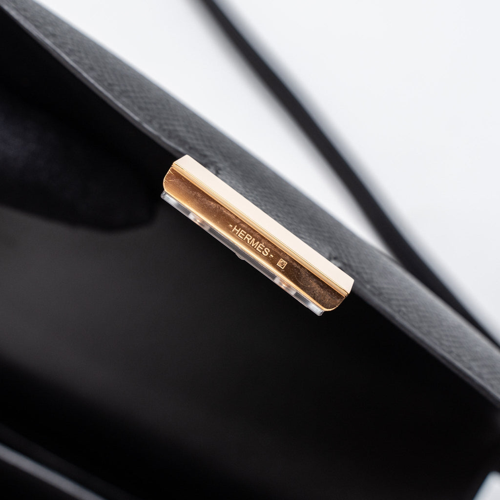 Hermes Constance Mini Epsom Black RGHW