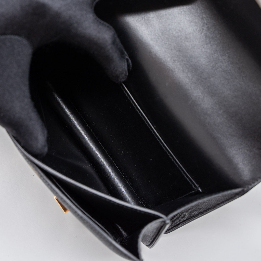 Hermes Constance Mini Epsom Black RGHW