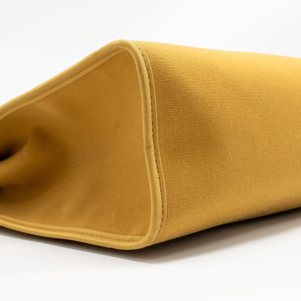 HERMES HERBAG 31 ZIP BAG CANVAS/HUNTER LEATHER SESAME/NATUREL SABLE SHW