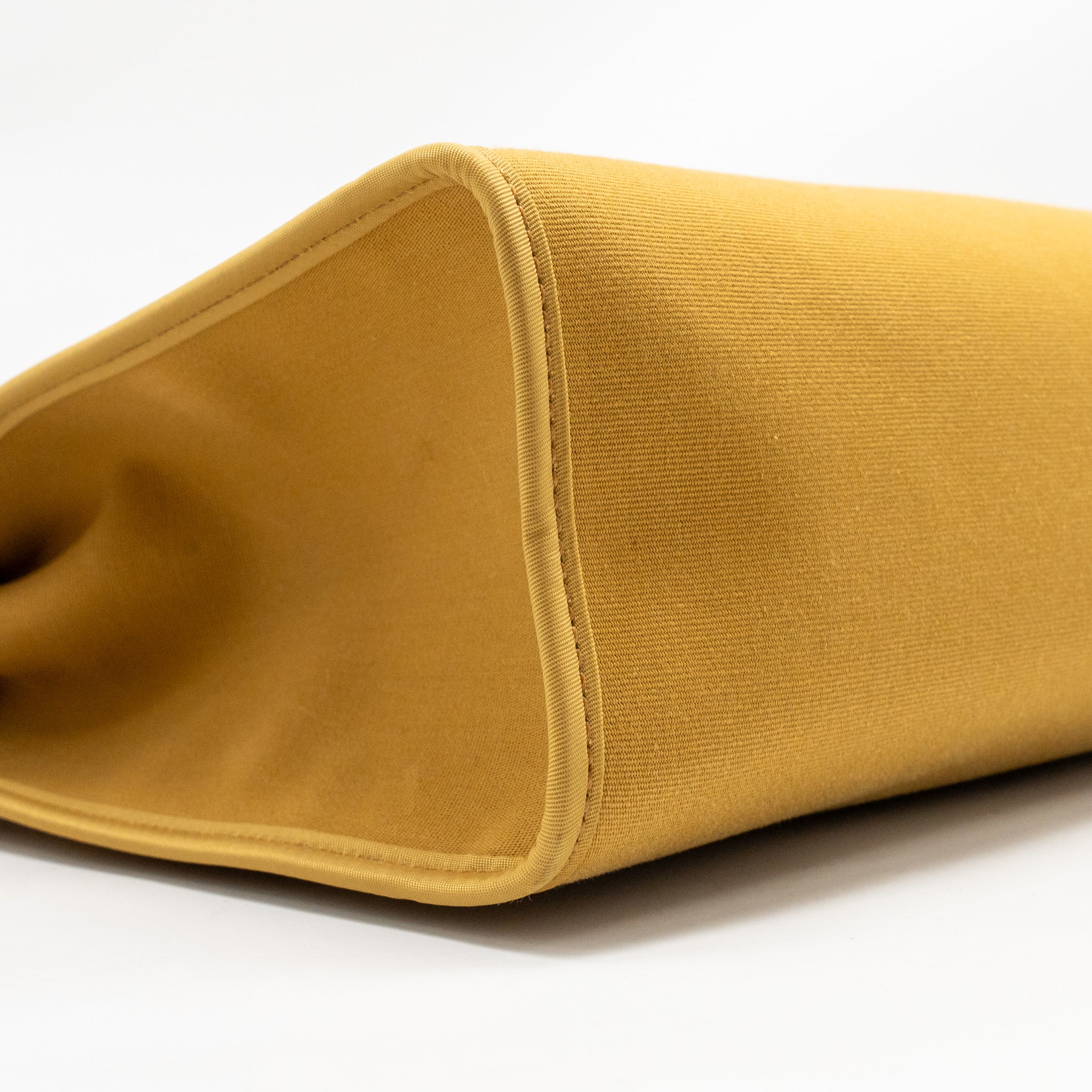 HERMES HERBAG 31 ZIP BAG CANVAS/HUNTER LEATHER SESAME/NATUREL SABLE SHW